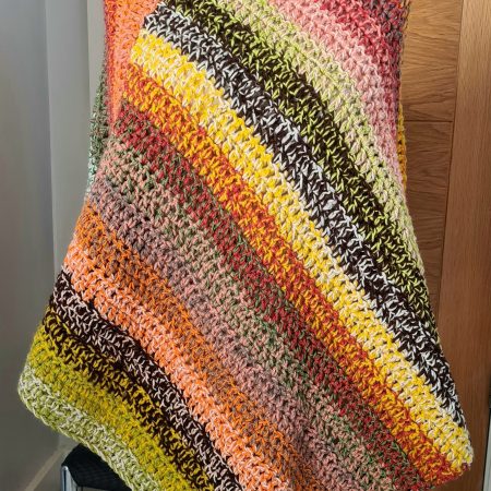 Autumnal Crochet Poncho