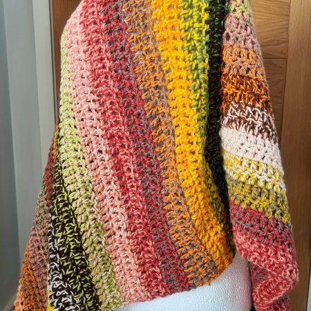 Autumnal Crochet Poncho