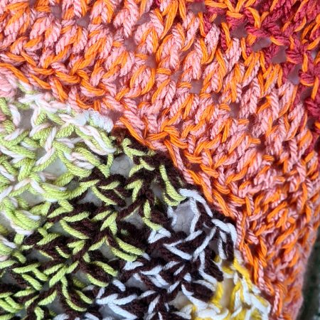 Autumnal Crochet Poncho