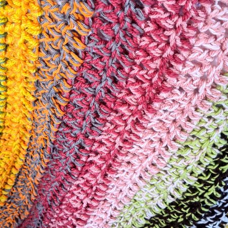 Autumnal Crochet Poncho