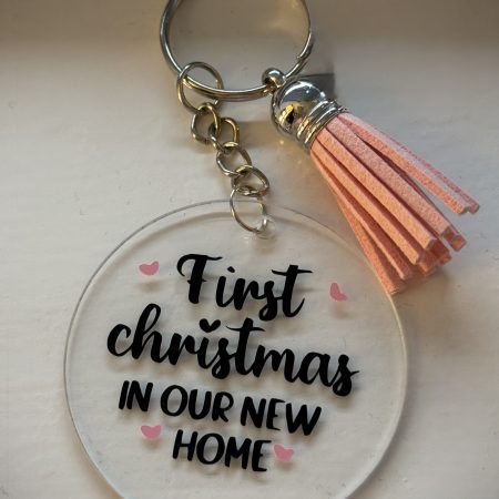 Personalised Acrylic Keyring