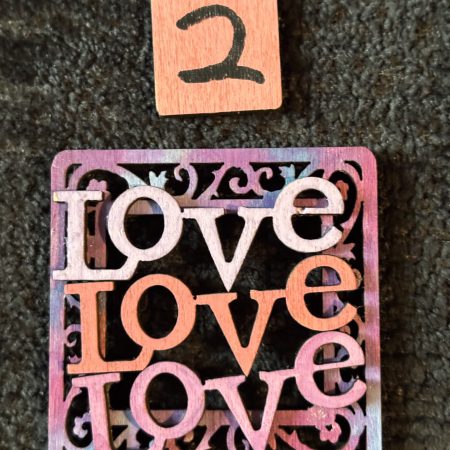 Love Squared - Handmade Wooden Fridge Magnets (20% OFF MULTIBUY!)