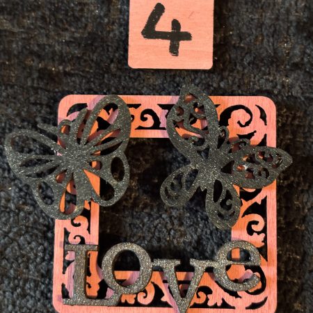 Love Squared - Handmade Wooden Fridge Magnets (20% OFF MULTIBUY!)