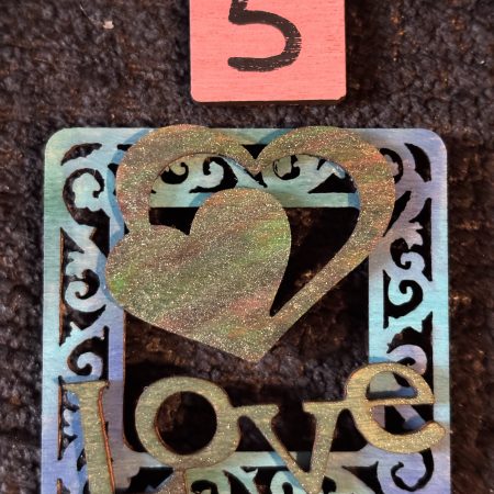 Love Squared - Handmade Wooden Fridge Magnets (20% OFF MULTIBUY!)