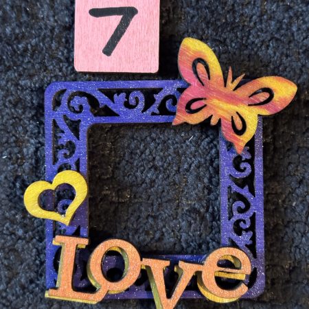 Love Squared - Handmade Wooden Fridge Magnets (20% OFF MULTIBUY!)