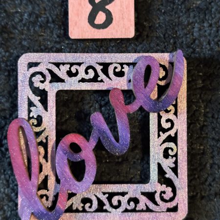 Love Squared - Handmade Wooden Fridge Magnets (20% OFF MULTIBUY!)
