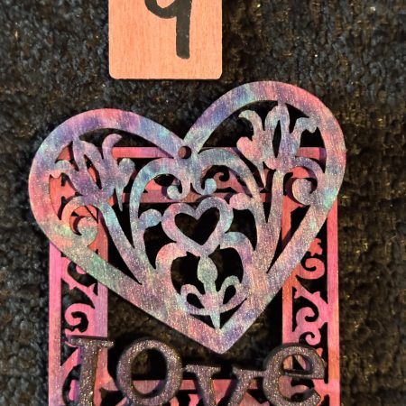 Love Squared - Handmade Wooden Fridge Magnets (20% OFF MULTIBUY!)