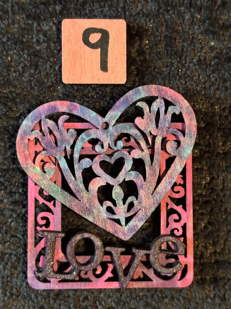 Love Squared - Handmade Wooden Fridge Magnets (20% OFF MULTIBUY!)