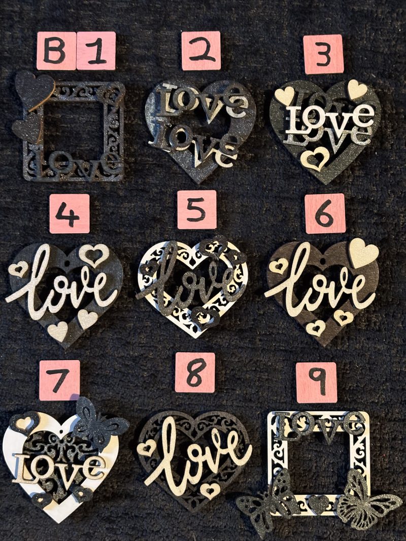 Magnetic Monochrome – Handmade Wooden Fridge Magnets (MULTIBUY BARGAIN!)