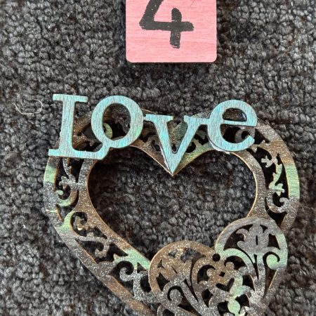 Love Hearts Handmade Wooden Fridge Magnets (MULTIBUY 20% OFF!)