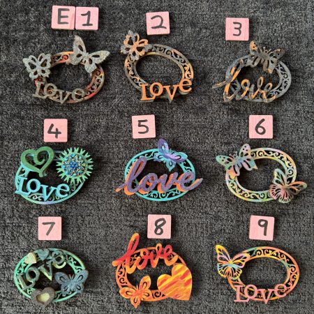 Ovally Cool, Handmade Wooden Fridge Magnets (MULTIBUY BARGAIN!)