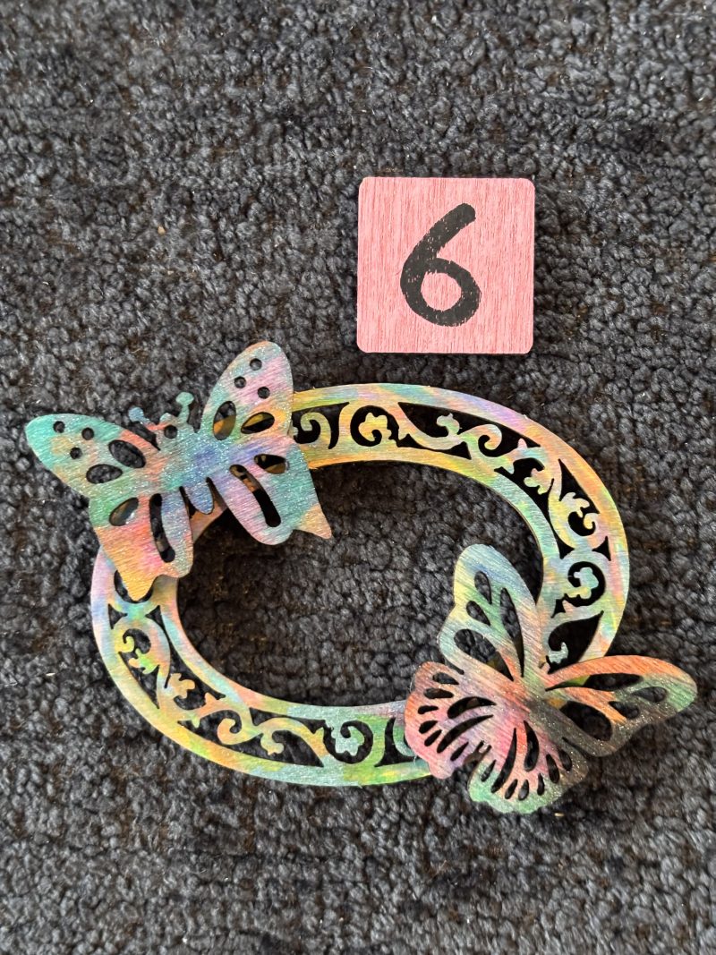Ovally Cool, Handmade Wooden Fridge Magnets (MULTIBUY BARGAIN!)