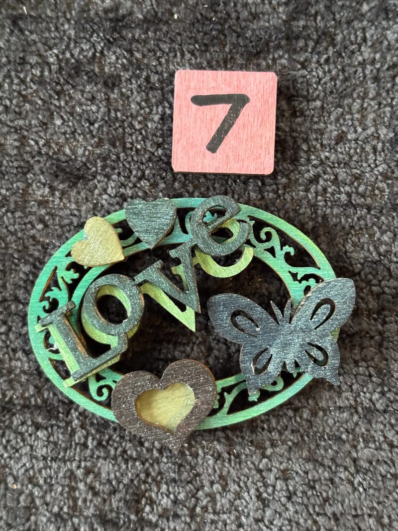 Ovally Cool, Handmade Wooden Fridge Magnets (MULTIBUY BARGAIN!)