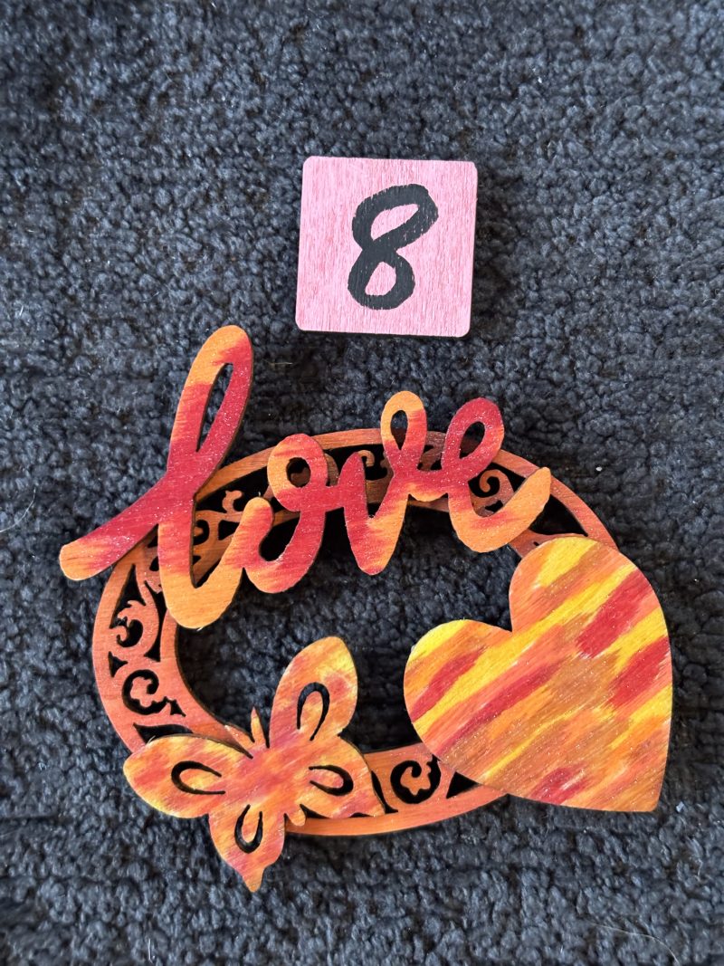 Ovally Cool, Handmade Wooden Fridge Magnets (MULTIBUY BARGAIN!)