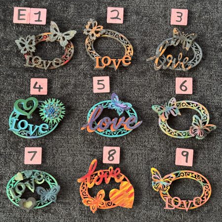 Ovally Cool, Handmade Wooden Fridge Magnets (MULTIBUY BARGAIN!)