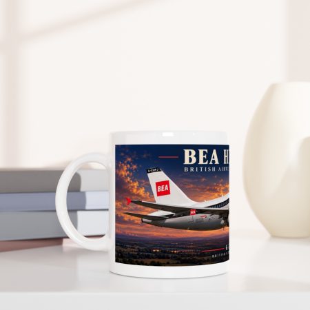 British Airways BEA A319 11oz Ceramic Aviation Mug