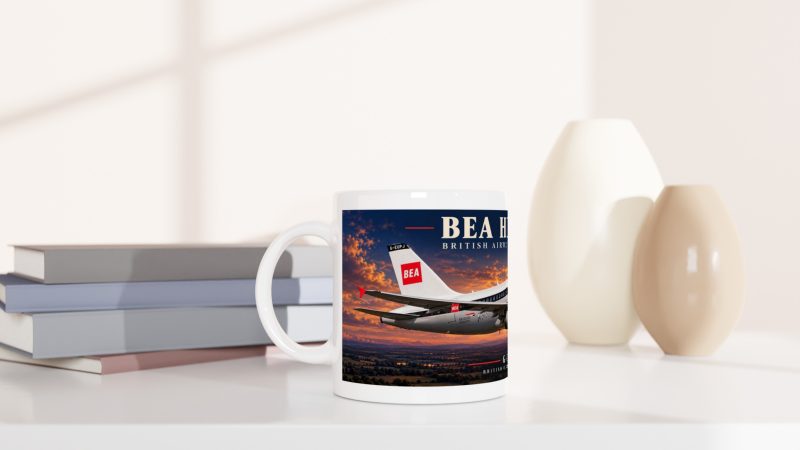 British Airways BEA A319 11oz Ceramic Aviation Mug
