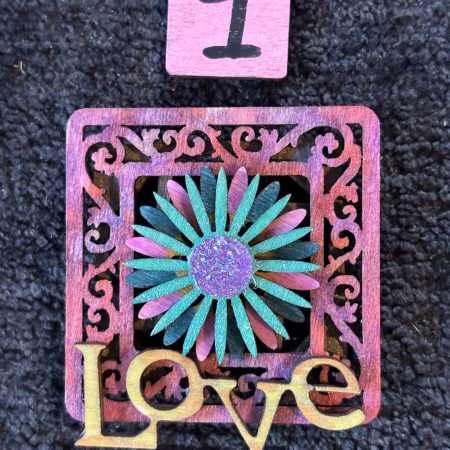 Shades Of Love, Handmade Wooden Fridge Magnets (MULTIBUY BARGAIN!) (Copy)