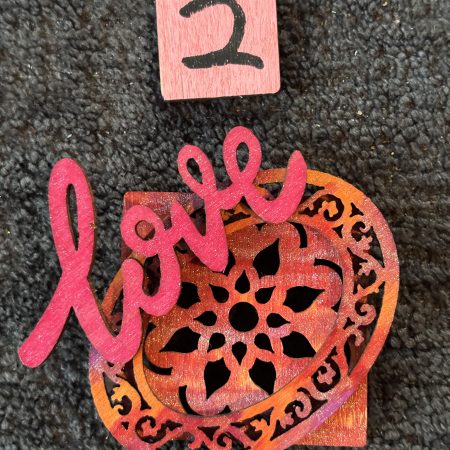 Shades Of Love, Handmade Wooden Fridge Magnets (MULTIBUY BARGAIN!) (Copy)