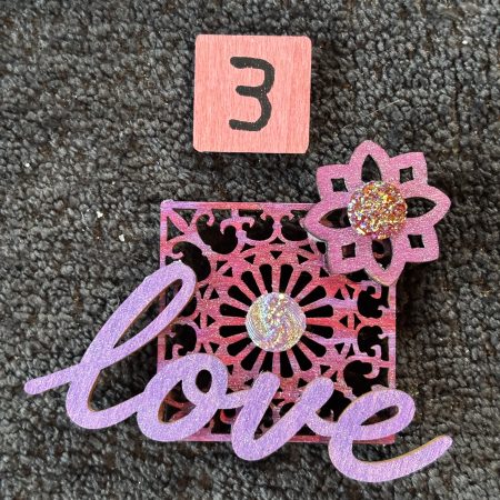 Shades Of Love, Handmade Wooden Fridge Magnets (MULTIBUY BARGAIN!) (Copy)