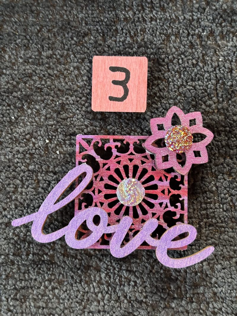 Shades Of Love, Handmade Wooden Fridge Magnets (MULTIBUY BARGAIN!) (Copy)