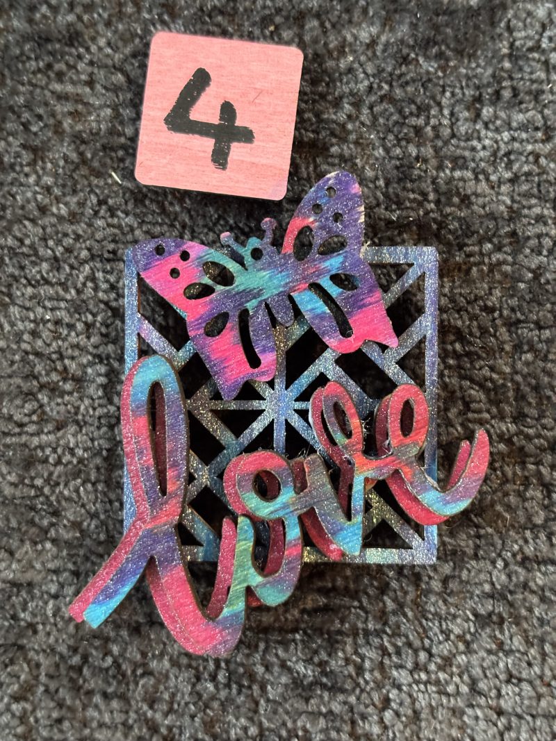 Shades Of Love, Handmade Wooden Fridge Magnets (MULTIBUY BARGAIN!) (Copy)