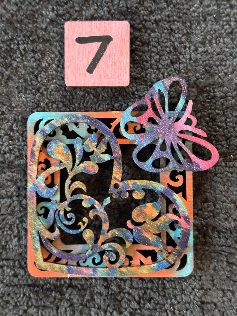 Shades Of Love, Handmade Wooden Fridge Magnets (MULTIBUY BARGAIN!) (Copy)
