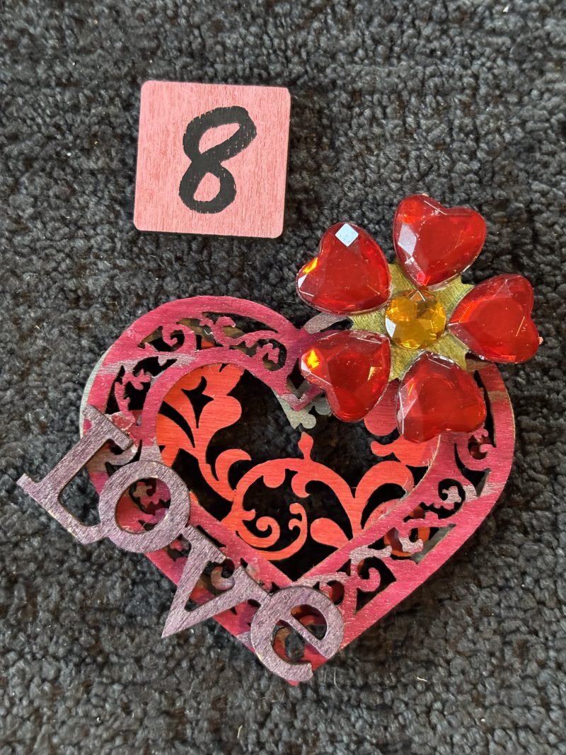 Shades Of Love, Handmade Wooden Fridge Magnets (MULTIBUY BARGAIN!) (Copy)