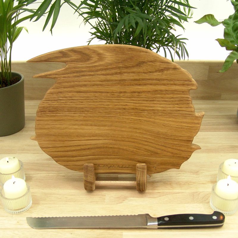 Sleeping Dragon Chopping Board - Oak, Hand Made