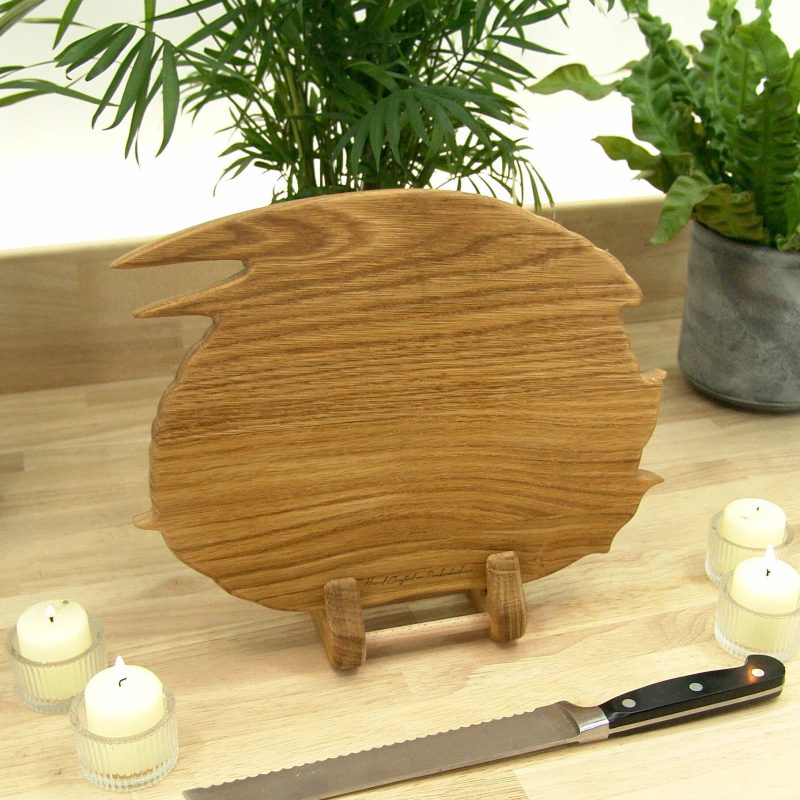 Sleeping Dragon Chopping Board - Oak, Hand Made