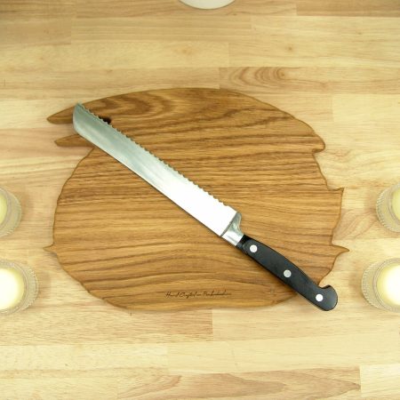 Sleeping Dragon Chopping Board - Oak, Hand Made