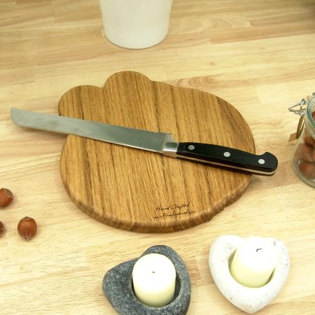 Mouse Chopping Board: Oak Sleepy Dormouse Cheese Board, UK Hand Made