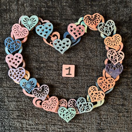 Heart Art! Handmade, Layered, Wooden Frames