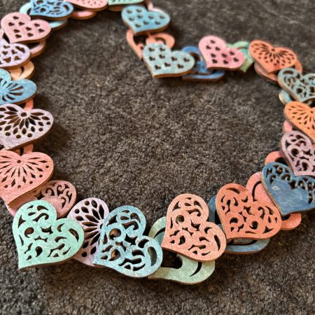 Heart Art! Handmade, Layered, Wooden Frames