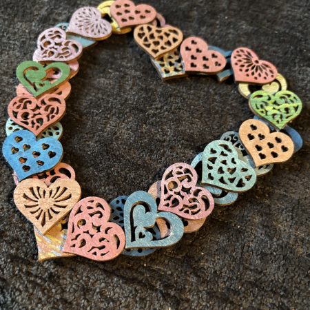 Heart Art! Handmade, Layered, Wooden Frames