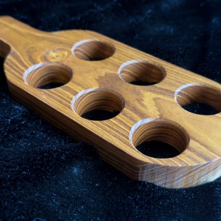 Laburnum Hardwood Egg Tray, 6-egg capacity