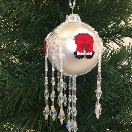 Santa's bum bauble