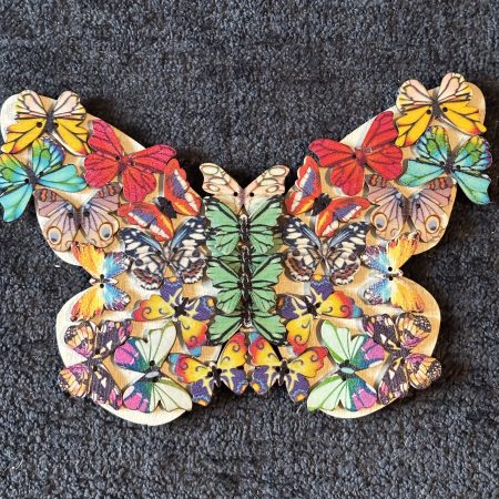 Butterfly, Hand Created, Wooden 3D Layers