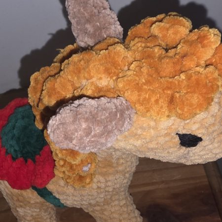 Handmade Christmas Horse Plushie | Festive Crochet Horse Soft Toy | Christmas Gift & Decoration