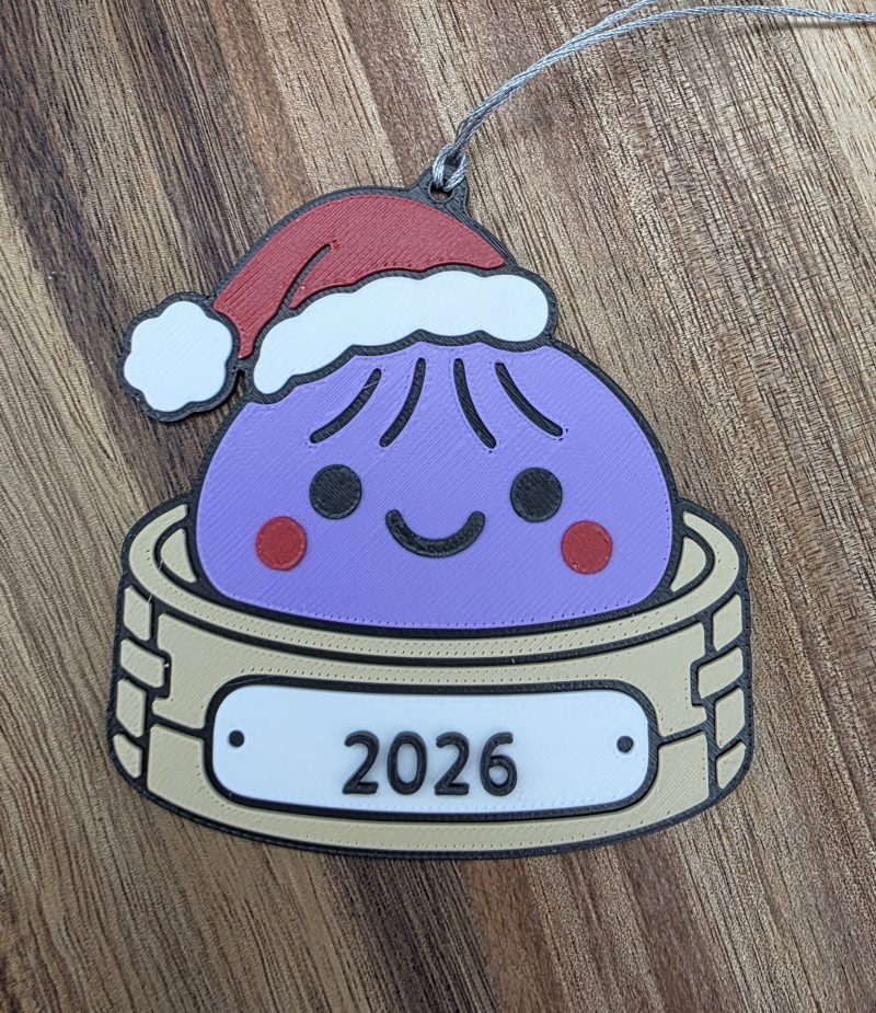 Dumpling Christmas bauble