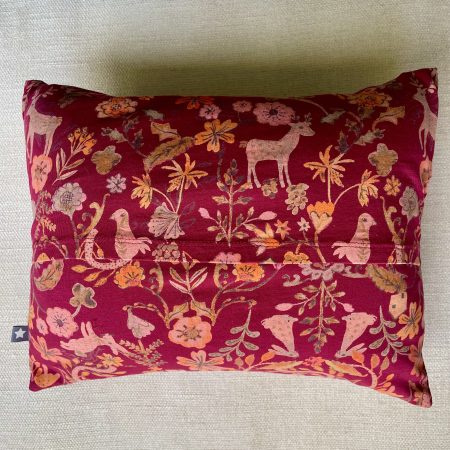 Mini pillow with removable cover (“Autumn Forest")