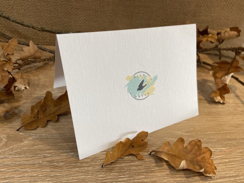 Watercolour Robin Christmas card