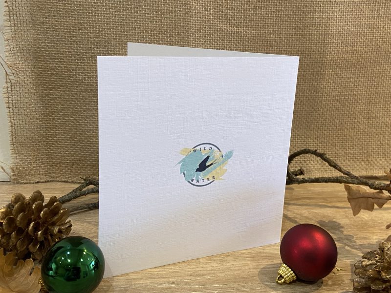 Watercolour Penguin Christmas Card
