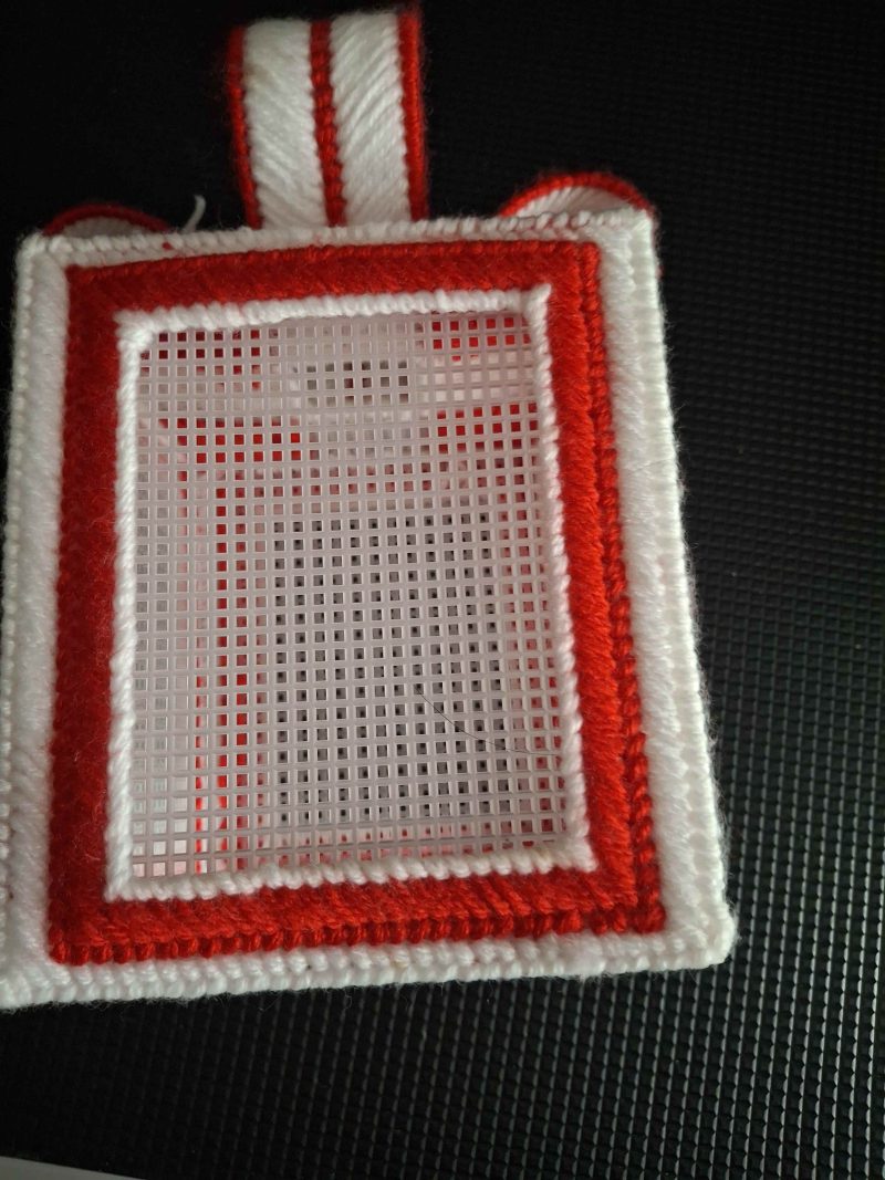Tissue box with design with pockets for photos