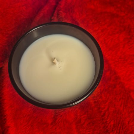 Handmade Amber and Lavender Candle