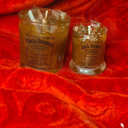 Jack Daniels Theme Scented Candle