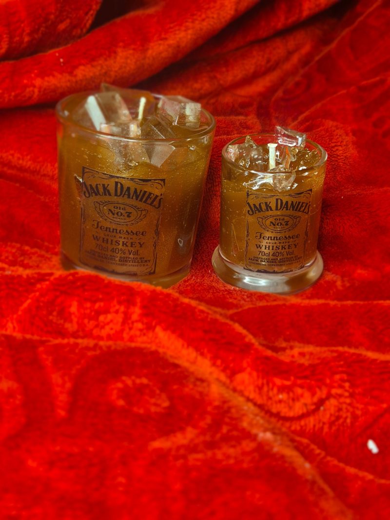 Jack Daniels Theme Scented Candle