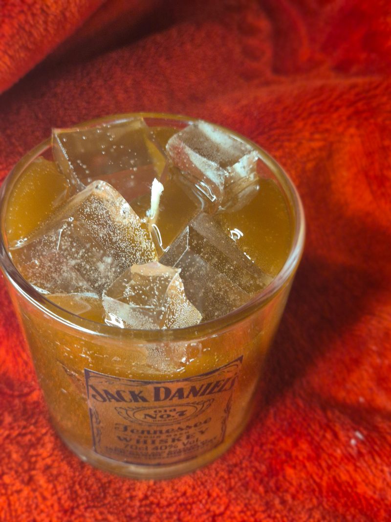 Jack Daniels Theme Scented Candle