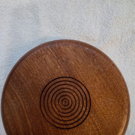Shallow bowl made with care