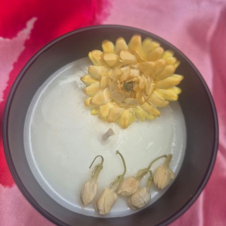 Splash of lemon candle